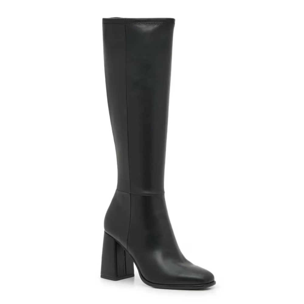 Black Knee-High Boots